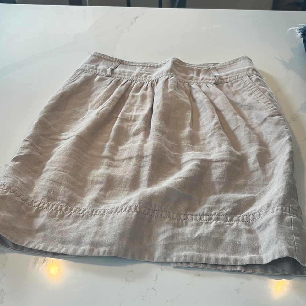Banana republic Linen Skirt